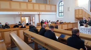 Kép: „Rendíthetetlenül hiszünk Istenben és hűséggel szolgáljuk őt.” - Megtartotta egyházmegyei közgyűlését a Barsi Református Egyházmegye