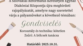 Kép: „Gondviselés” – Rajzpályázat 2025 – Felhívás